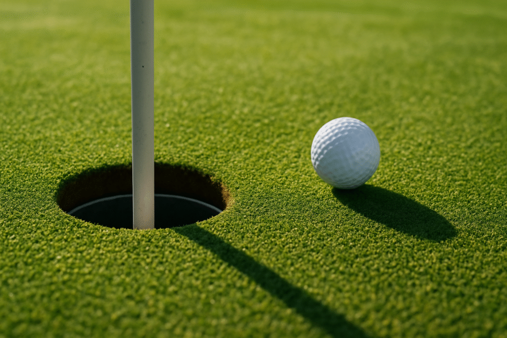 20251118 0143 golf course close up simple compose 01ka9q68rze7fbhz12khscj4kt